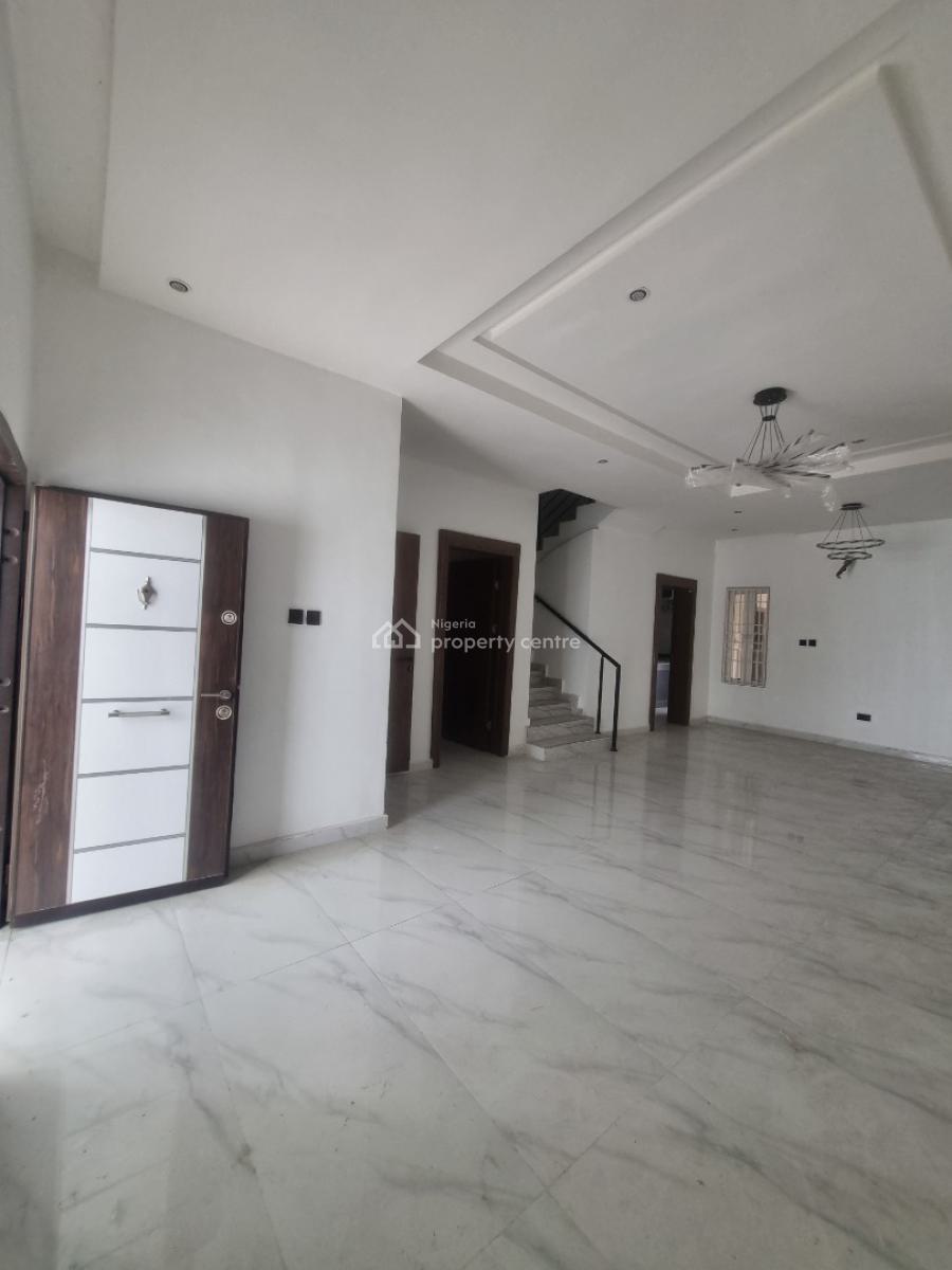 4 Bedroom Terrace House with a Bq,  Gym House and Swimming Pool, Sangotedo, Ajah, Lagos, Terraced Duplex for Sale