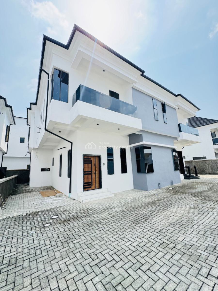 Elegant 4 Bedroom Semi Detached Duplex with Its Bq, Vgc, Lekki, Lagos, Semi-detached Duplex for Sale