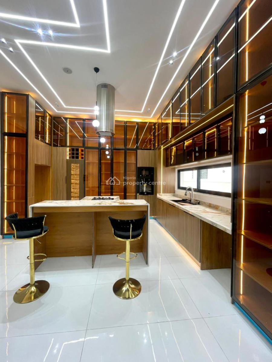 5 Bedroom Detached Duplex with Bq, Gym, Swimming Pool & Rooftop Terrac, Ikota, Lekki, Lagos, Detached Duplex for Sale