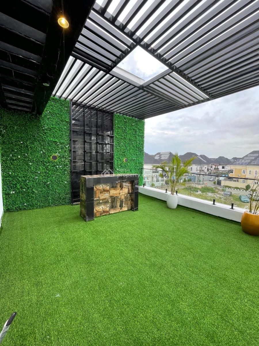 5bedroom Fully Detached Duplex with a Bq, Chevron, Lekki, Lagos, Detached Duplex for Sale