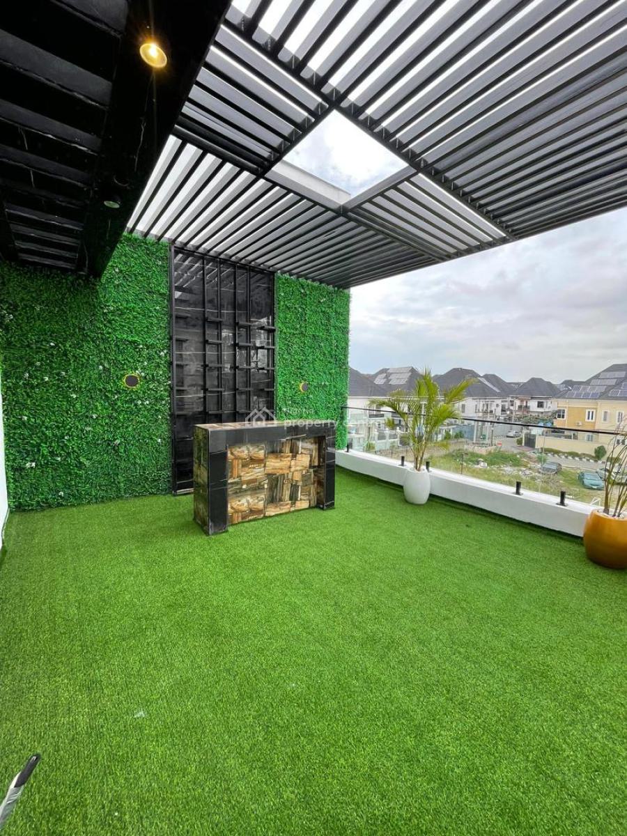 5bedroom Fully Detached Duplex with a Bq, Chevron, Lekki, Lagos, Detached Duplex for Sale