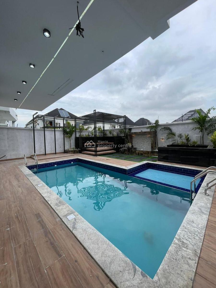 5bedroom Fully Detached Duplex with a Bq, Chevron, Lekki, Lagos, Detached Duplex for Sale