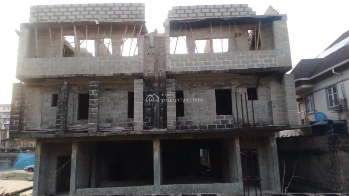 Four Bedroom Semi Detached Duplex with Bq, Chevron Round About Off Alpha Beach, Lekki Phase 1, Lekki, Lagos, Semi-detached Duplex for Sale