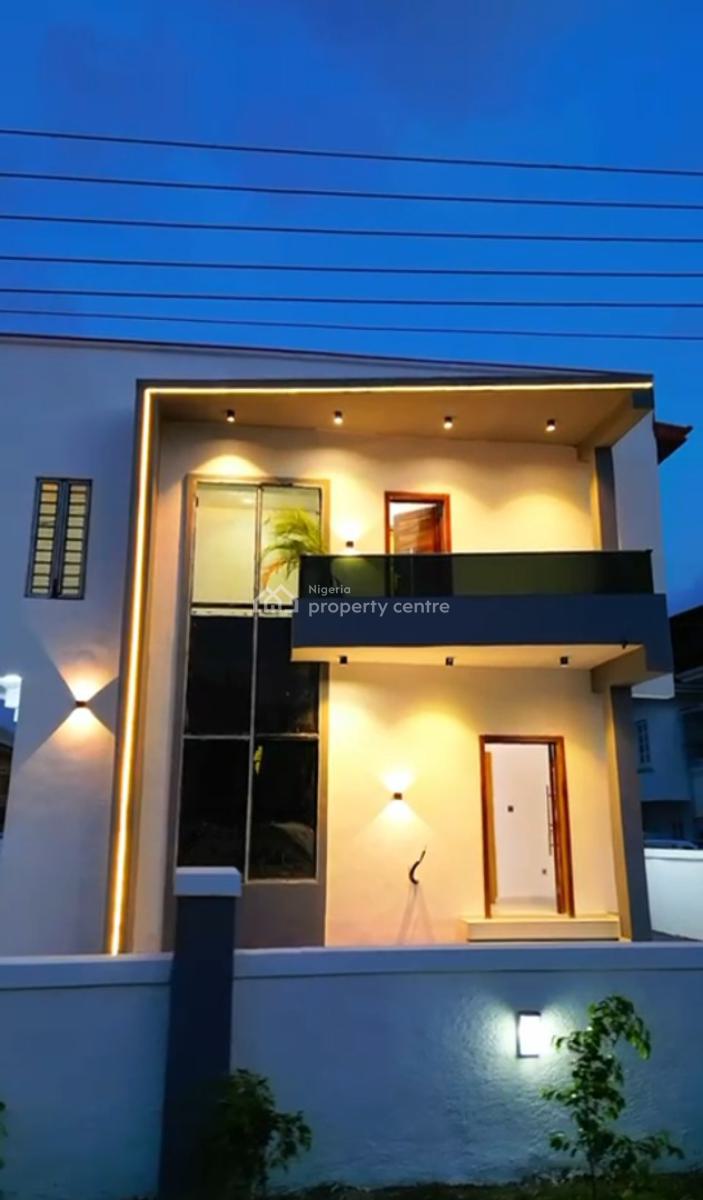 4bed Fully Detached with Swimming Pool (back Unit Is Sold and Availabl, Crown Estate Lekki Epe Express Way, Ajah, Lagos, Detached Duplex for Sale