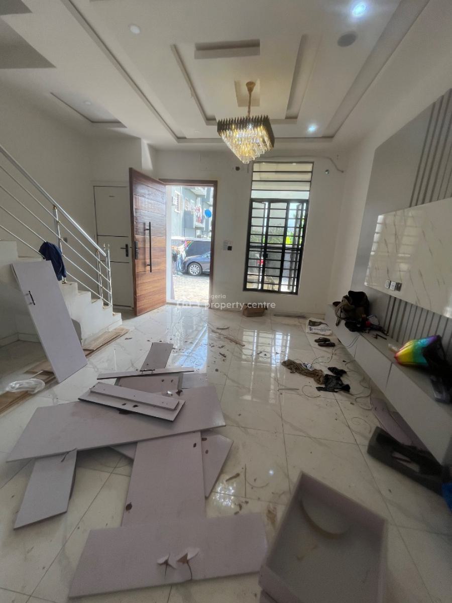 Nice and Clean 3 Bedroom Terrace Duplex in a Cool Environment, Abraham Adesanya, Ajah, Lagos, Terraced Duplex for Rent