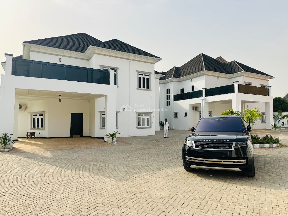 Newly Built 8 Bedroom Room Twin Duplex with Bq, Maitama District, Abuja, Detached Duplex for Rent