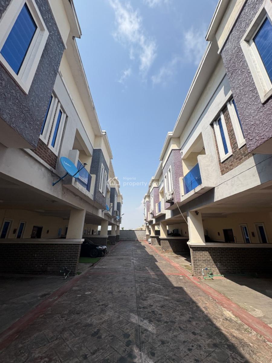 Very Spacious and Beautiful 4 Bedroom Fully Furnished Terrace Duplex, Ikota, Lekki, Lagos, Terraced Duplex for Rent
