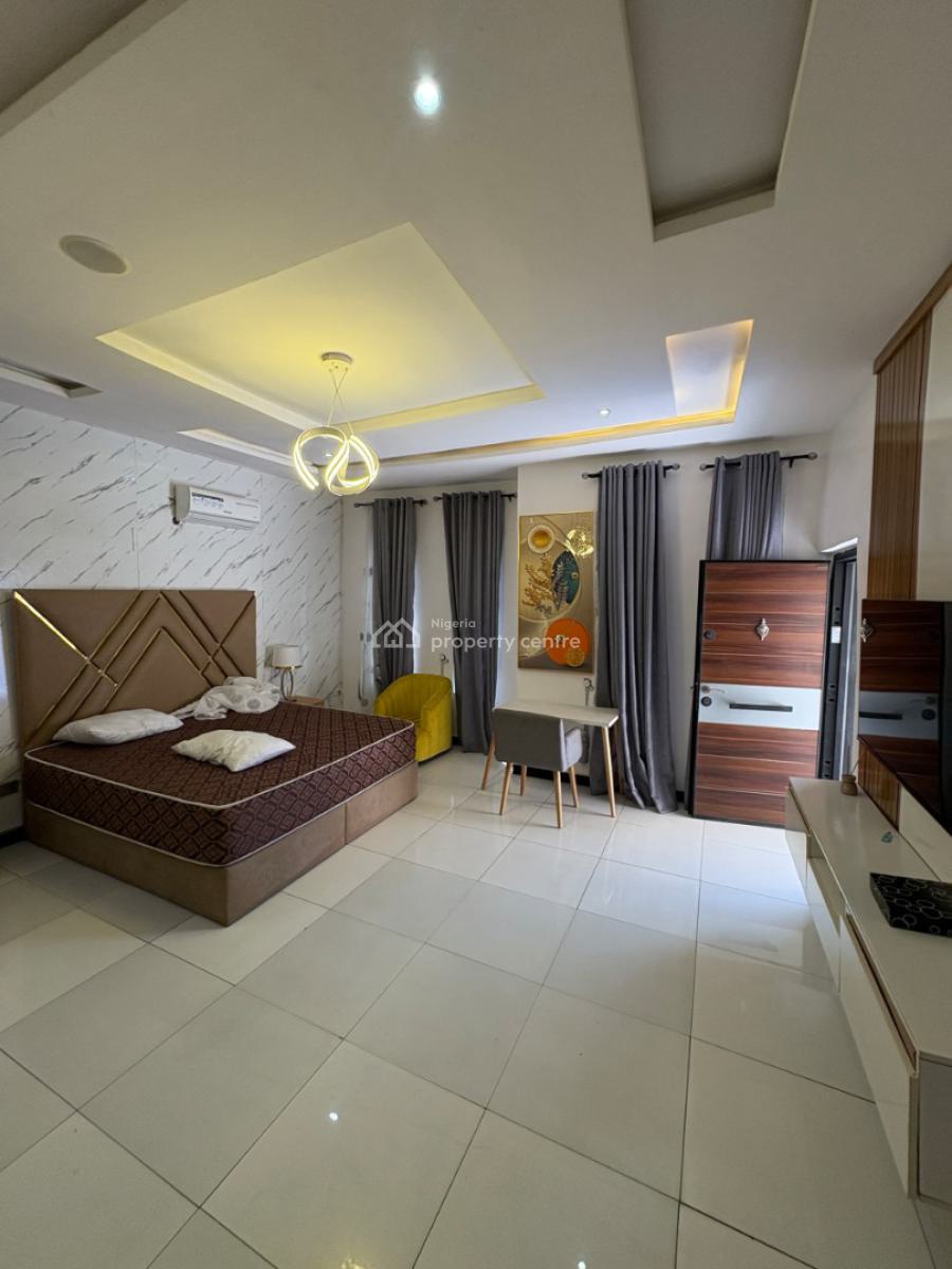 Very Spacious and Beautiful 4 Bedroom Fully Furnished Terrace Duplex, Ikota, Lekki, Lagos, Terraced Duplex for Rent