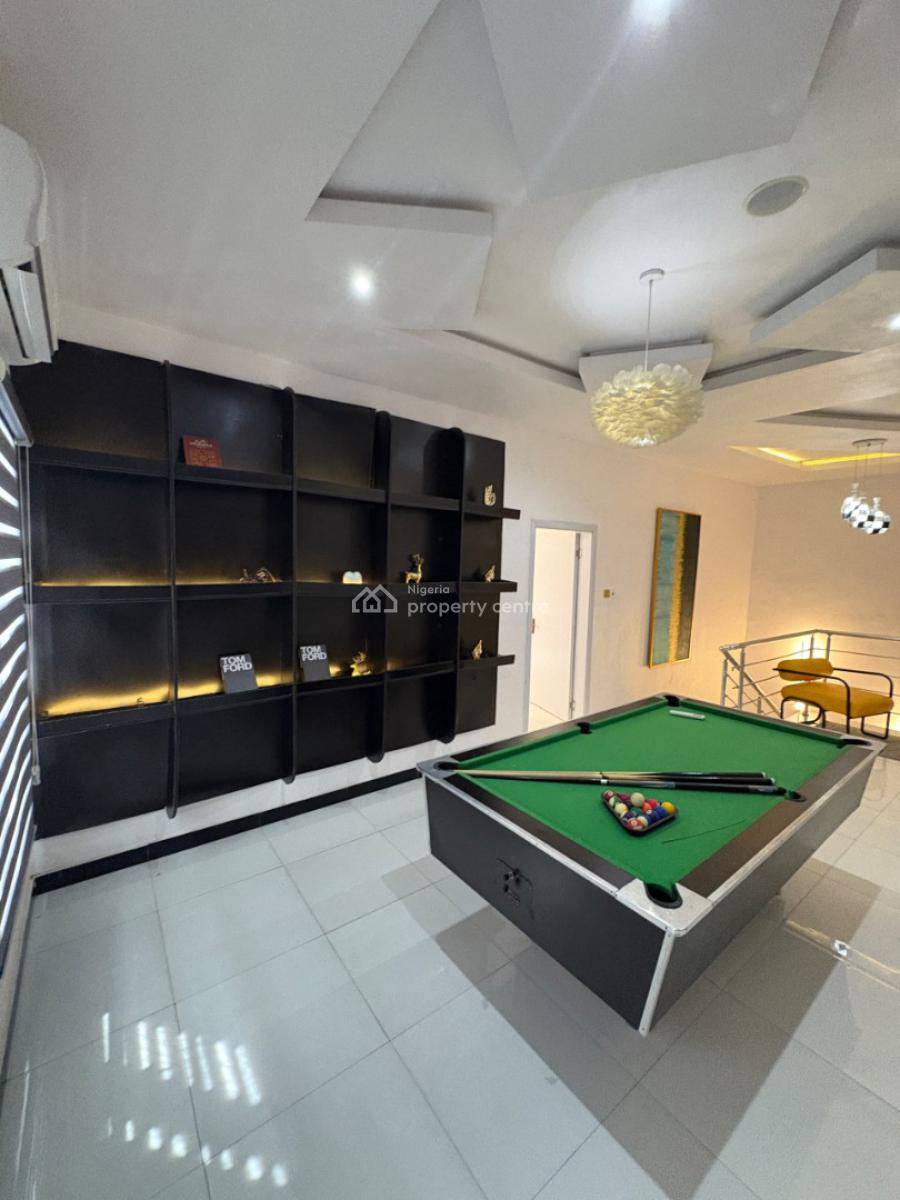 Very Spacious and Beautiful 4 Bedroom Fully Furnished Terrace Duplex, Ikota, Lekki, Lagos, Terraced Duplex for Rent