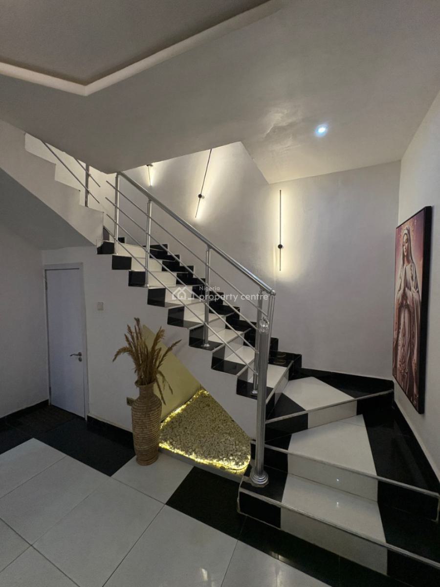 Very Spacious and Beautiful 4 Bedroom Fully Furnished Terrace Duplex, Ikota, Lekki, Lagos, Terraced Duplex for Rent