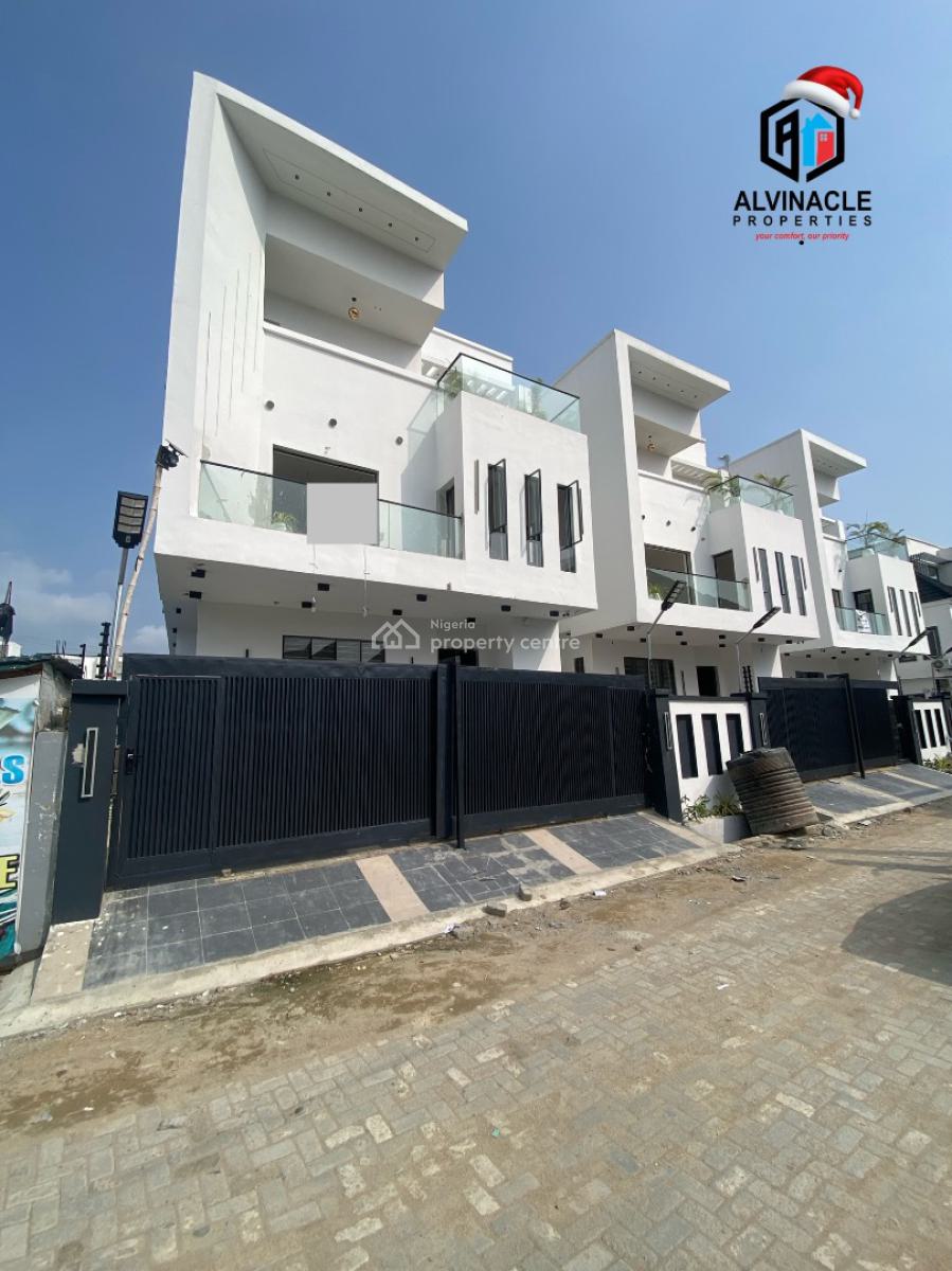 Newly Built 5 Bed Duplex with Private Cinema, Ikota Gra, Ikota, Lekki, Lagos, Detached Duplex for Sale