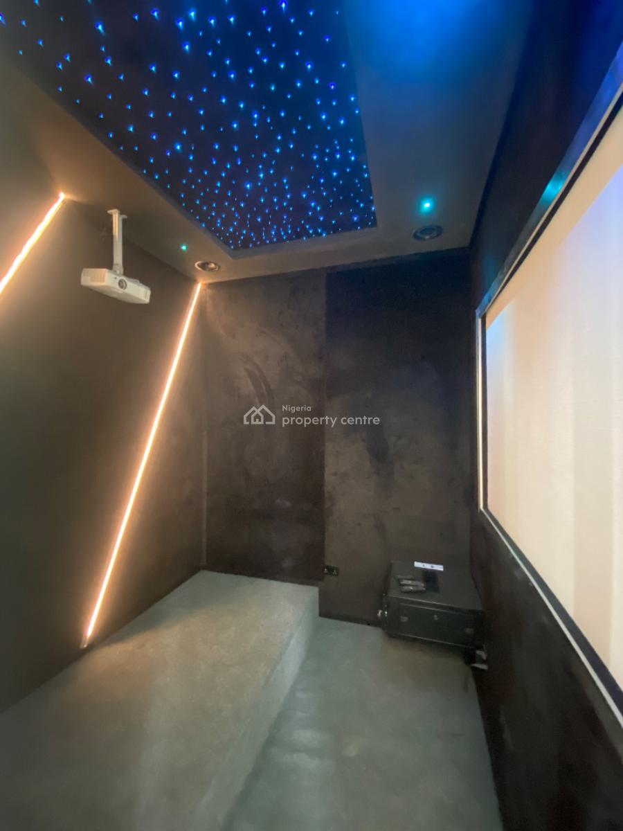 Newly Built 5 Bed Duplex with Private Cinema, Ikota Gra, Ikota, Lekki, Lagos, Detached Duplex for Sale