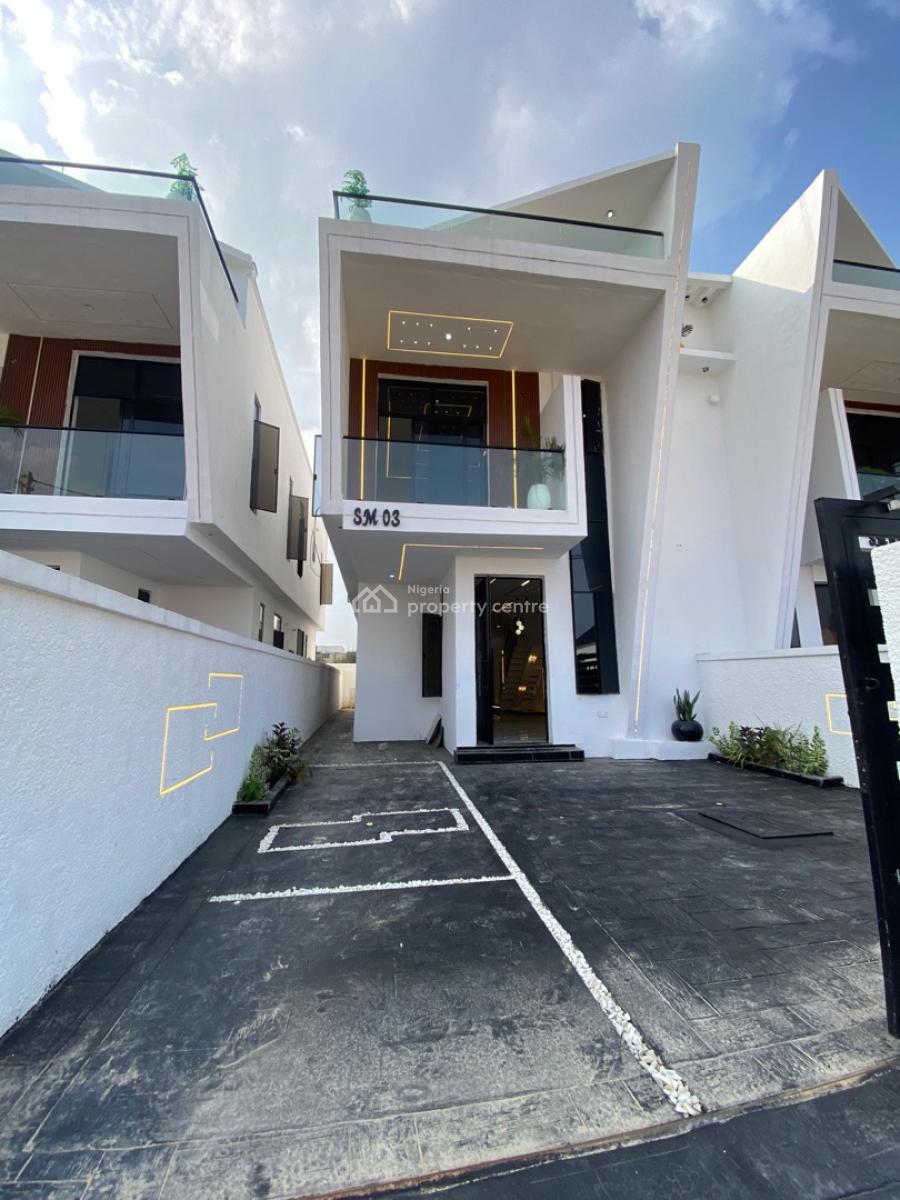 4 Bedroom Semi Detached Duplex with Bq, Gra, Ikota, Lekki, Lagos, Semi-detached Duplex for Sale