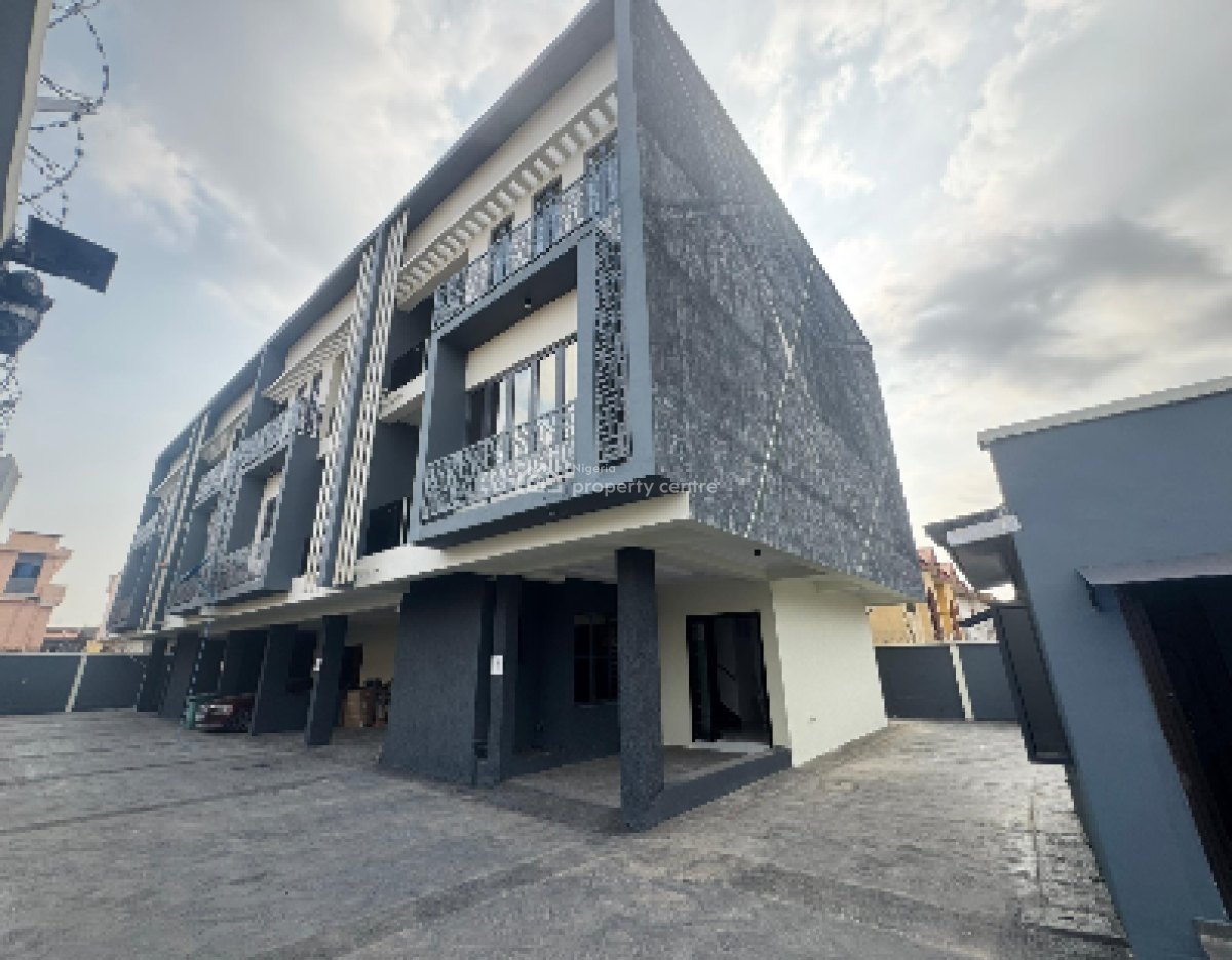 Newly & Well Built to Taste 4 Bedroom Duplex with a Room Bq, Ogba, Ikeja, Lagos, Terraced Duplex for Sale