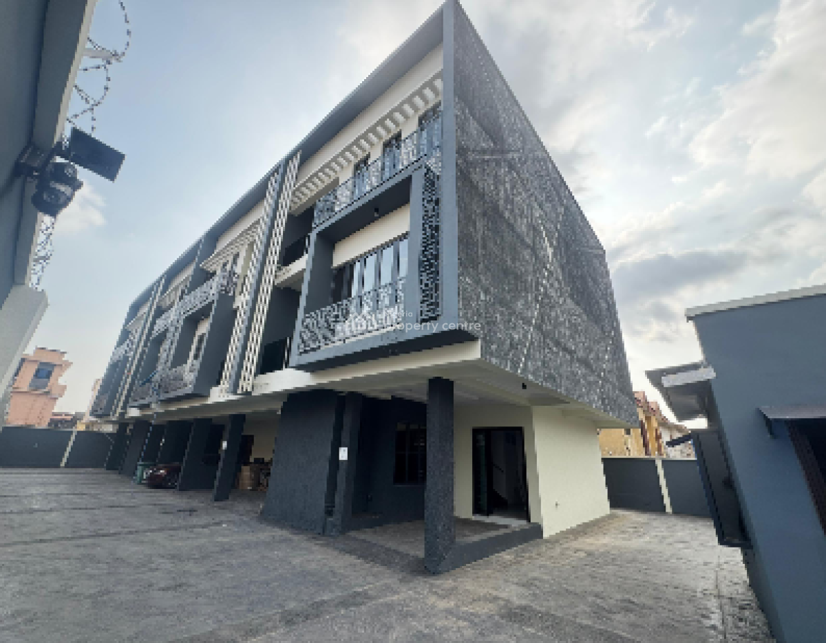 Newly & Well Built to Taste 4 Bedroom Duplex with a Room Bq, Ogba, Ikeja, Lagos, Terraced Duplex for Sale