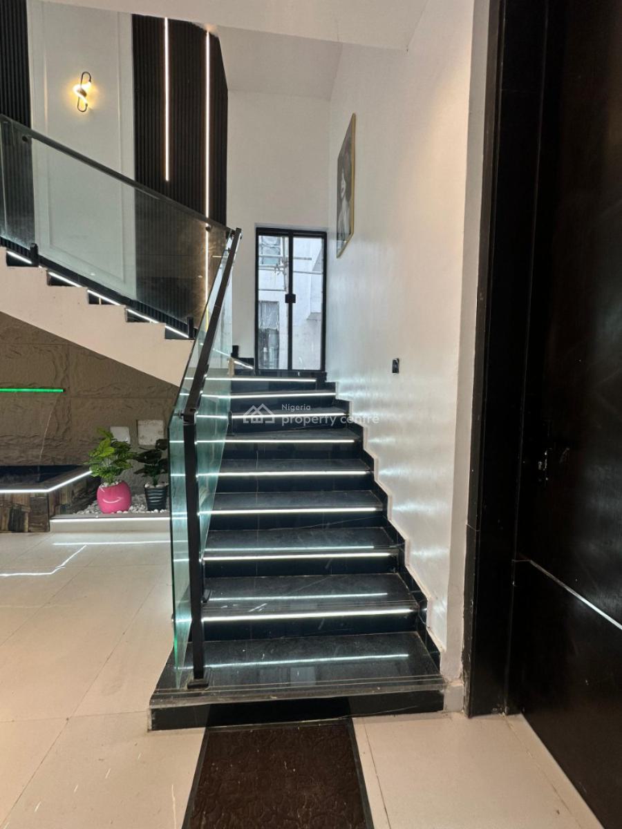 Contemporary 6 Bedroom Fully Detached Duplex with Rooftop City View, Chevron Road, Lekki Phase 1, Lekki, Lagos, Detached Duplex for Sale