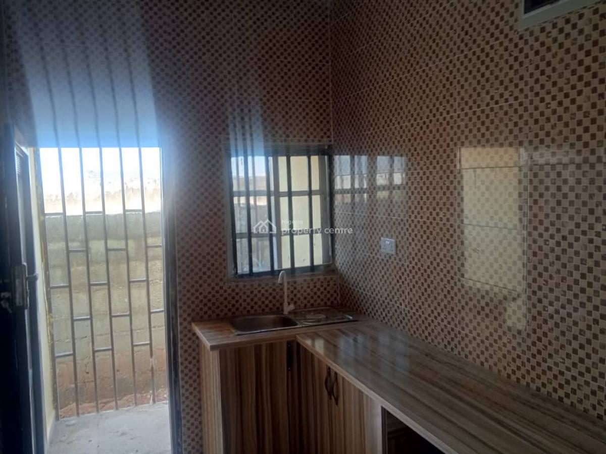 a Clean Newly Built Set of 1 Bedroom Flat with Pop, Visitors Toilet, Pmagbe Layout, Ushafa, Bwari, Abuja, Mini Flat (room and Parlour) for Rent