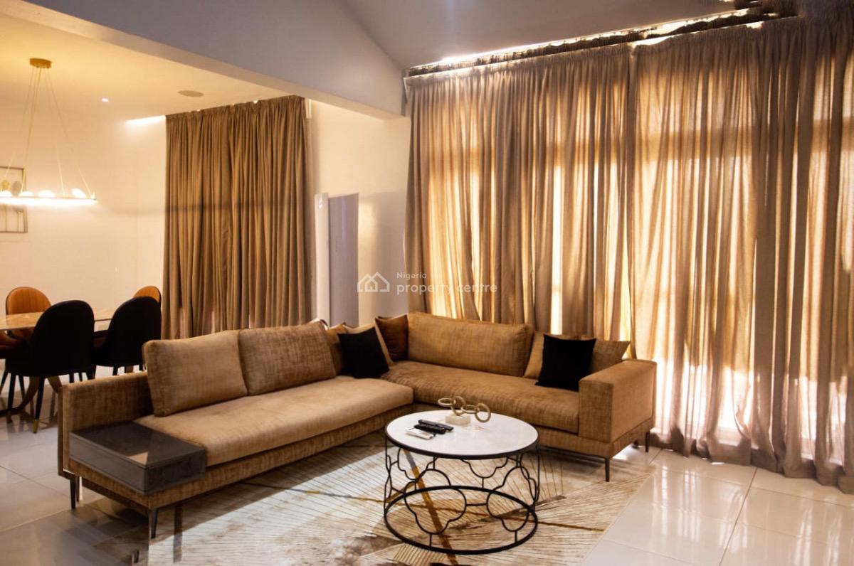 Luxury 3 Bedroom Terrace Apartment with Ps5, Pool, Snooker Board, Gym,, Osborne, Ikoyi, Lagos, Flat / Apartment Short Let