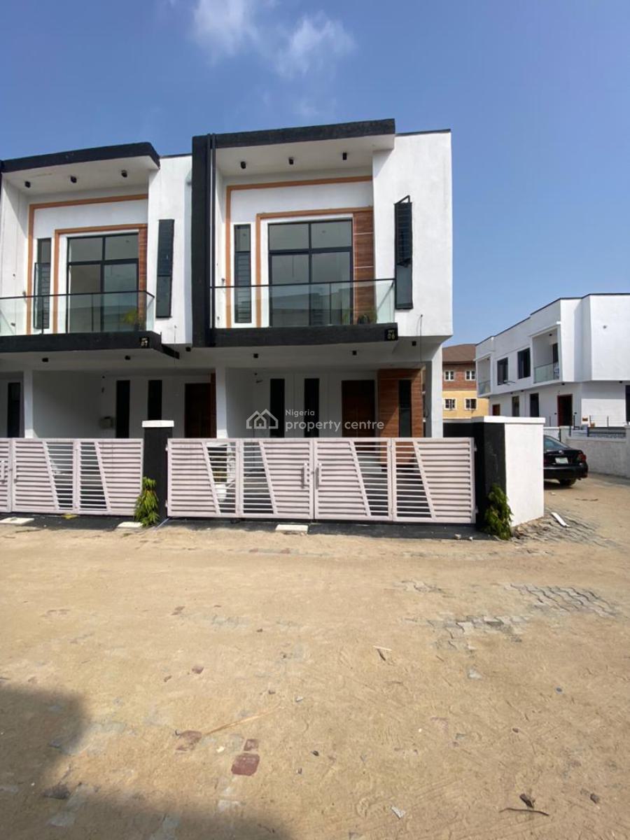 4 Bedroom Terraced Duplex with Bq, Ikota, Lekki, Lagos, Terraced Duplex for Sale