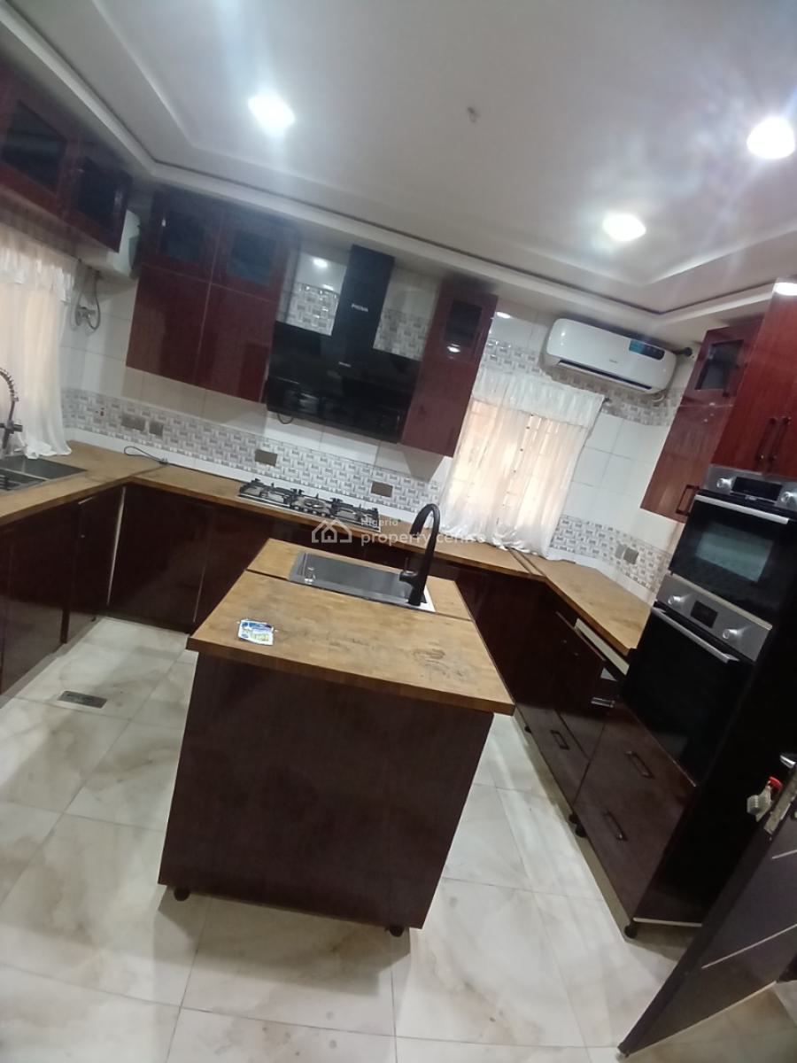 Fully Furnished 4 Bedroom Detached Duplex with 1room Bq, Guzape Abuja Diplomatic Zone, Guzape District, Abuja, Detached Duplex for Rent