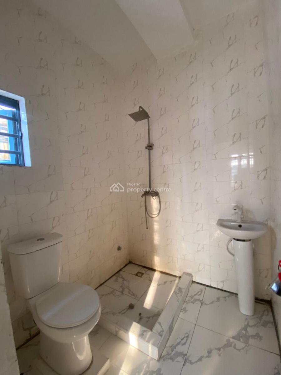 Upstairs Miniflat with 2 Toilets and Security, Sangotedo, Ajah, Lagos, Flat / Apartment for Rent