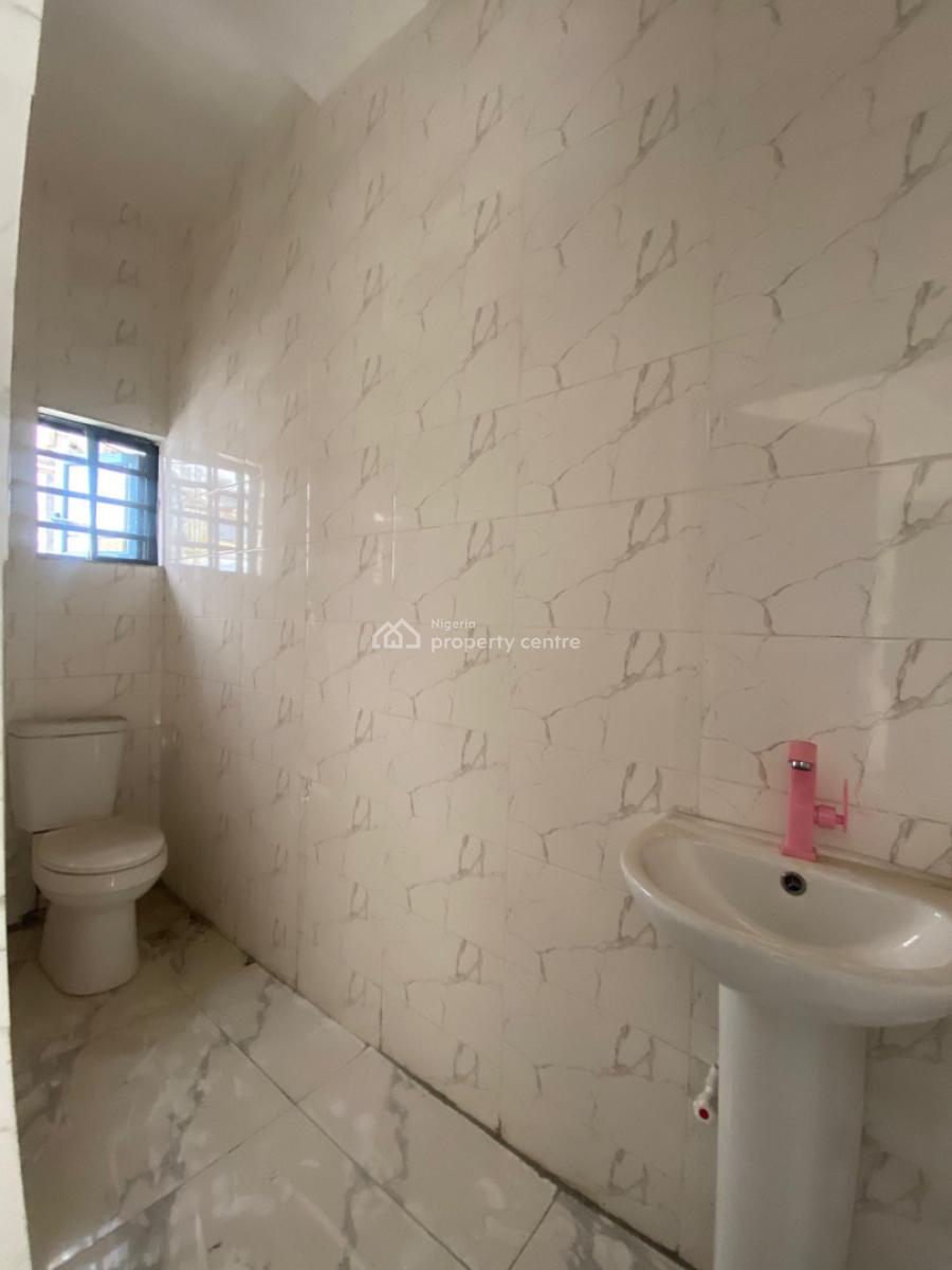 Upstairs Miniflat with 2 Toilets and Security, Sangotedo, Ajah, Lagos, Flat / Apartment for Rent