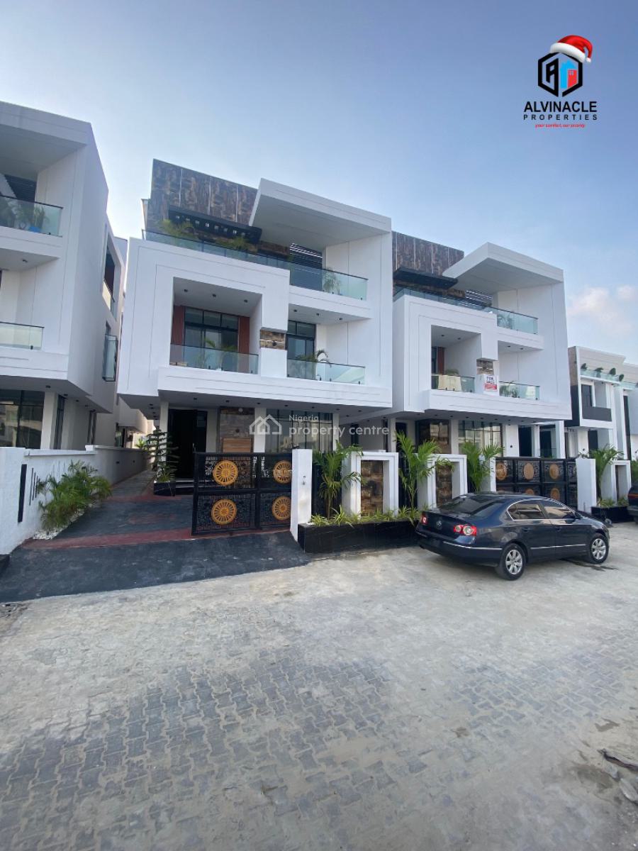 Lovely 6 Bedroom Smart Home with Beautiful Finishings, Chevron, Lekki, Lagos, Detached Duplex for Sale