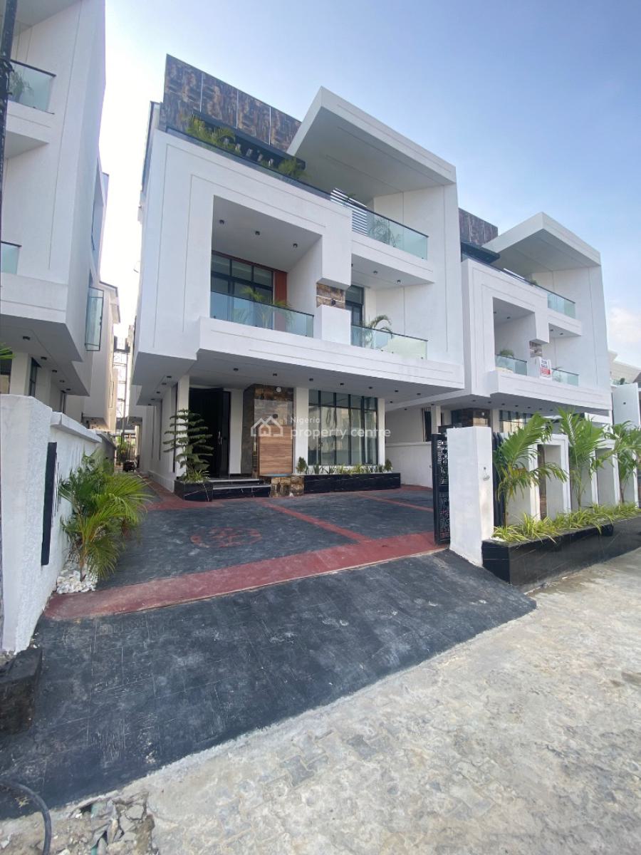 Lovely 6 Bedroom Smart Home with Beautiful Finishings, Chevron, Lekki, Lagos, Detached Duplex for Sale