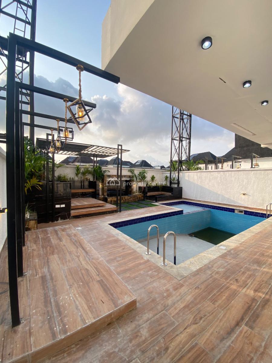 Lovely 6 Bedroom Smart Home with Beautiful Finishings, Chevron, Lekki, Lagos, Detached Duplex for Sale