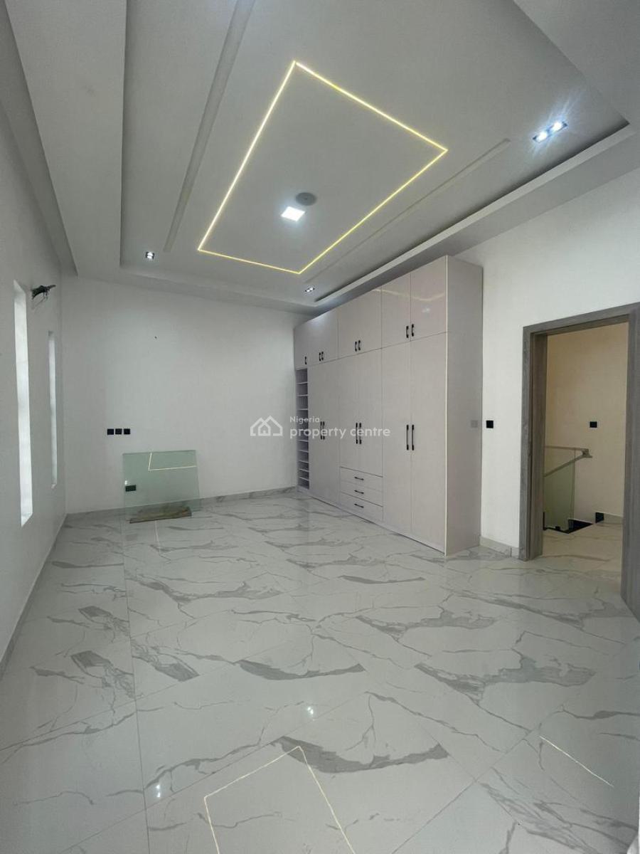 Captivating 4 Bedroom Semi Detached Duplex with Bq in a Secured Estate, Chevron, Lekki, Lagos, Semi-detached Duplex for Sale