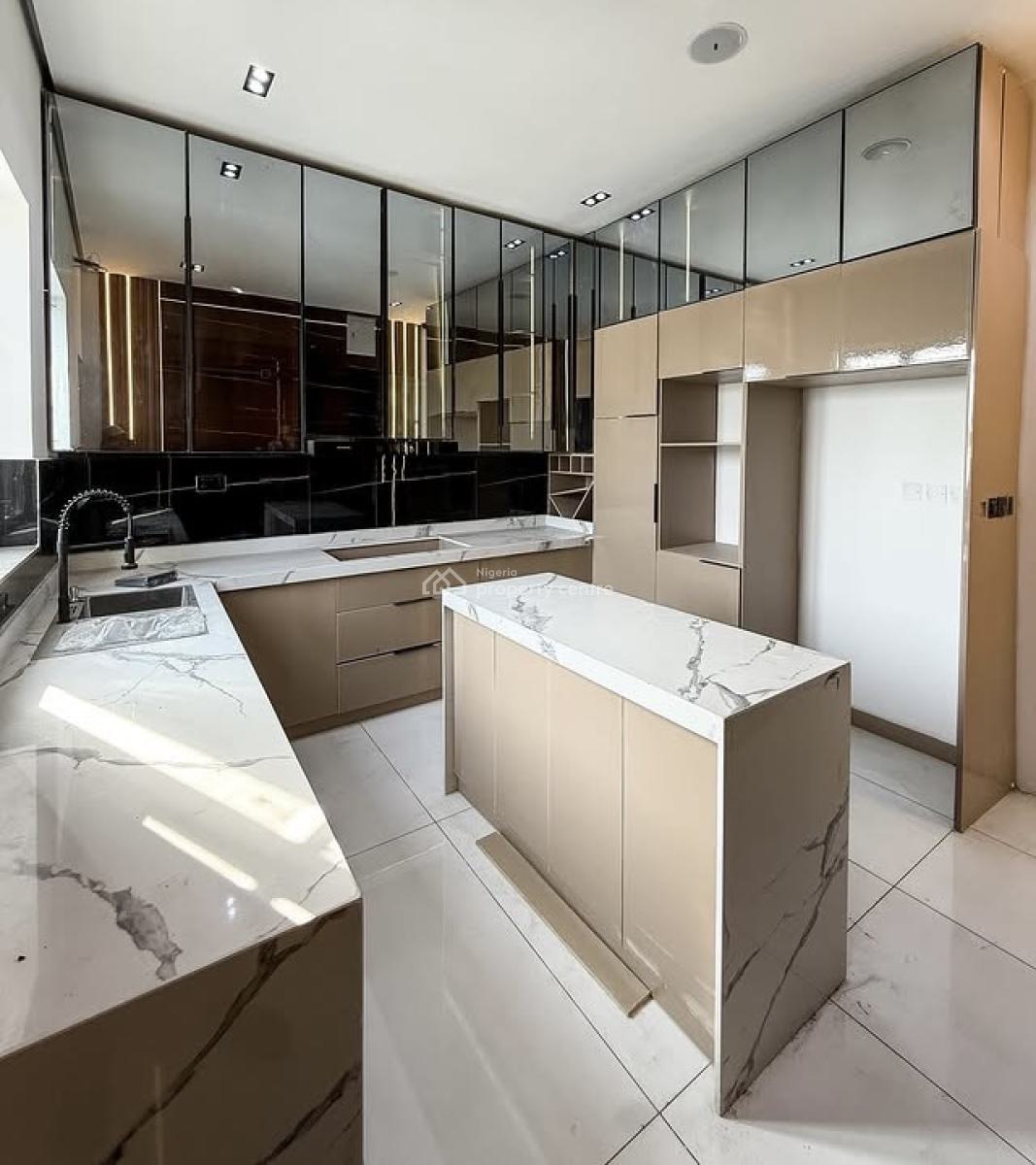 Stunning 4 Bedroom Semi Detached Duplex with Swimming Pool and Bq, 2nd Toll Gate, Lekki, Lagos, Semi-detached Duplex for Sale