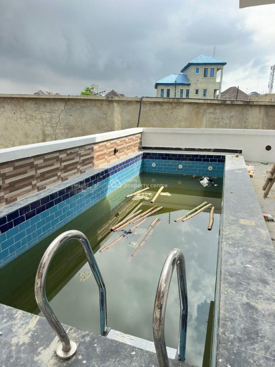 Aesthetic Luxury 5 Bedroom Detached Duplex with a Swimming Pool and Bq, Chevron Drive, Lekki, Lagos, Detached Duplex for Sale