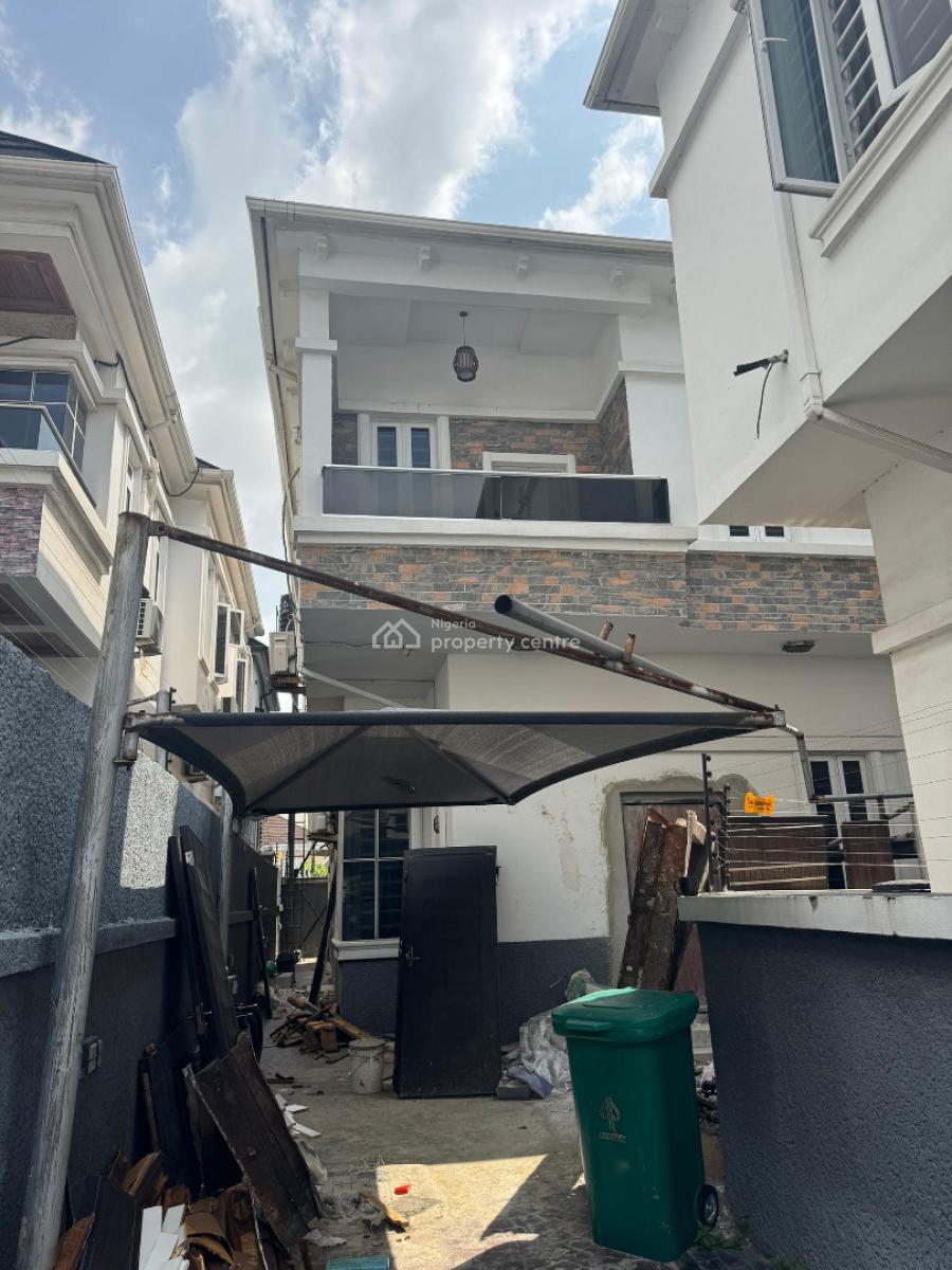 Luxury 4 Bedroom Duplex Inside Decent Estate, Oral Estate, Lekki, Lagos, Semi-detached Duplex for Rent