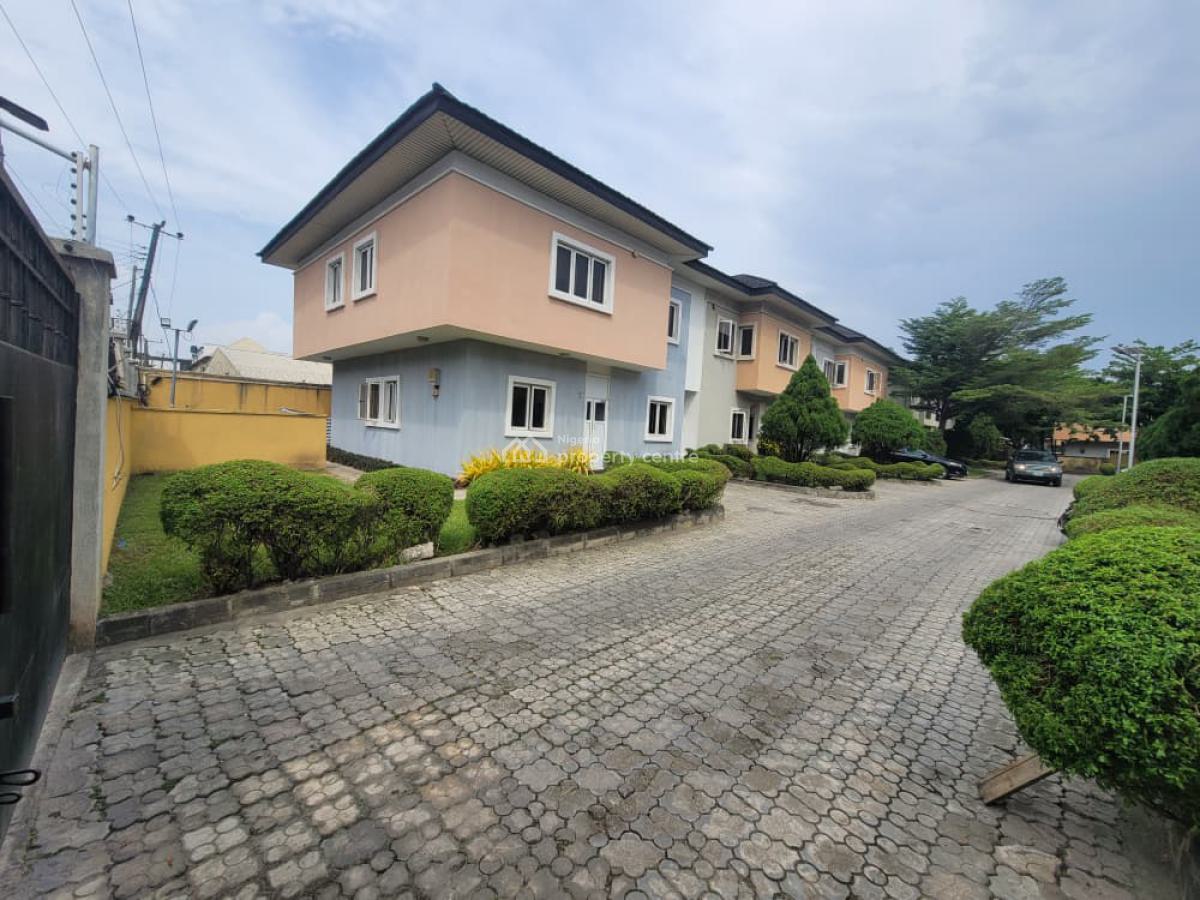 Serviced 4 Bedroom Semi Detached House in a Call to Access Estate, Osapa, Lekki, Lagos, Semi-detached Duplex for Rent