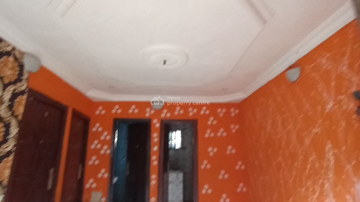Fine Portable 2 Bedroom Flat Sitting Room Pop All Tiles Floor Prepaid, Itele Close to Ayobo, Ado-odo/ota, Ogun, Flat / Apartment for Rent