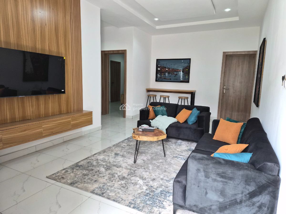 Experience Comfort in This Luxury 2 Bedroom Apartment, Happyland Estate, Sangotedo, Ajah, Lagos, Flat / Apartment Short Let