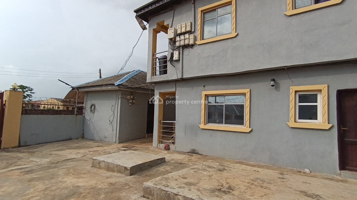 Clean Room and Parlour Self Contained, All Tiles Floor, Prepaid Meter, Itele Close to Ayobo, Ado-odo/ota, Ogun, Mini Flat (room and Parlour) for Rent