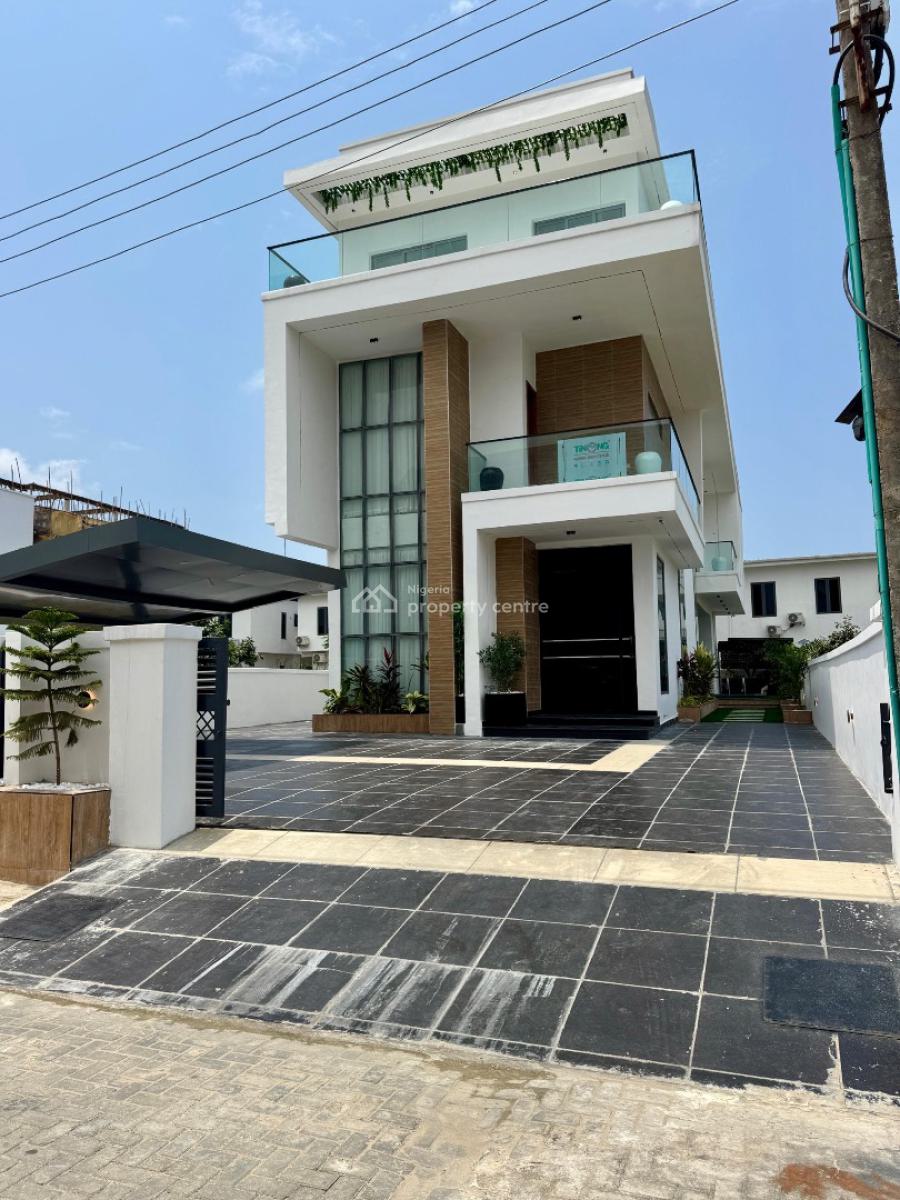 Magnificent 5 Bedroom   Detached Duplex with a Cinema Pool, Ikate Elegushi, Lekki, Lagos, Detached Duplex for Sale