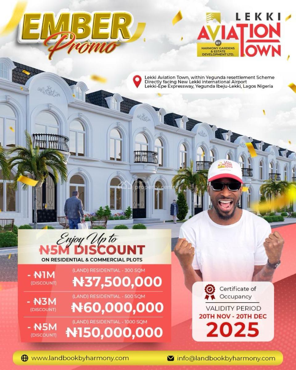 Land, Ibeju Lekki, Lagos, Residential Land for Sale