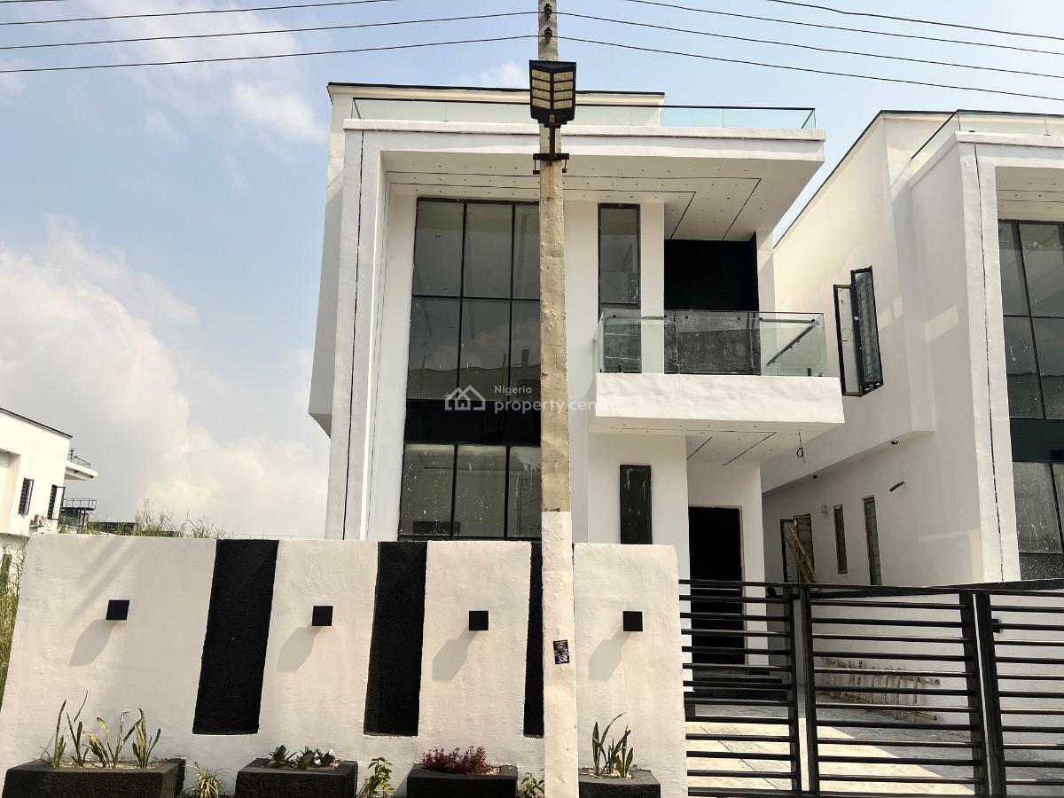 Nicely Built 4 Bedroom Duplex in an Estate, Captains Court, Ajah, Lagos, Semi-detached Duplex for Sale