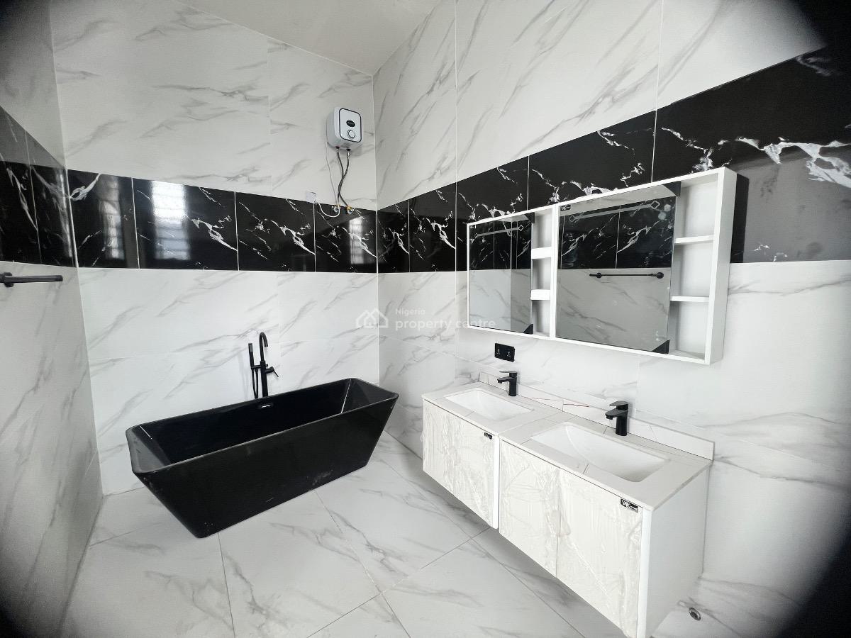 Nicely Built 4 Bedroom Duplex in an Estate, Captains Court, Ajah, Lagos, Semi-detached Duplex for Sale