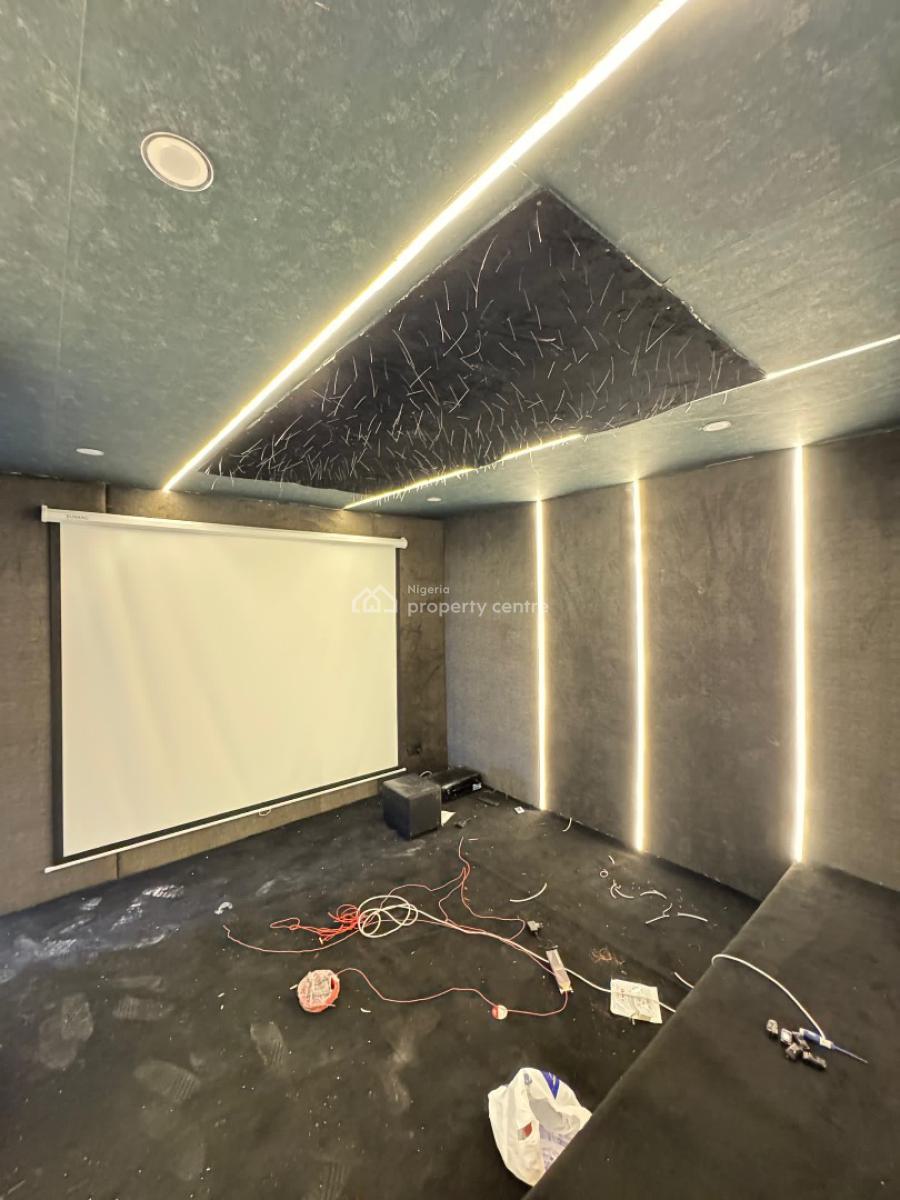 Magnificent 5 Bedroom Semi Detached Duplex with a Pool, Lounge & Cinema, Ikate Elegushi, Lekki, Lagos, Semi-detached Duplex for Sale