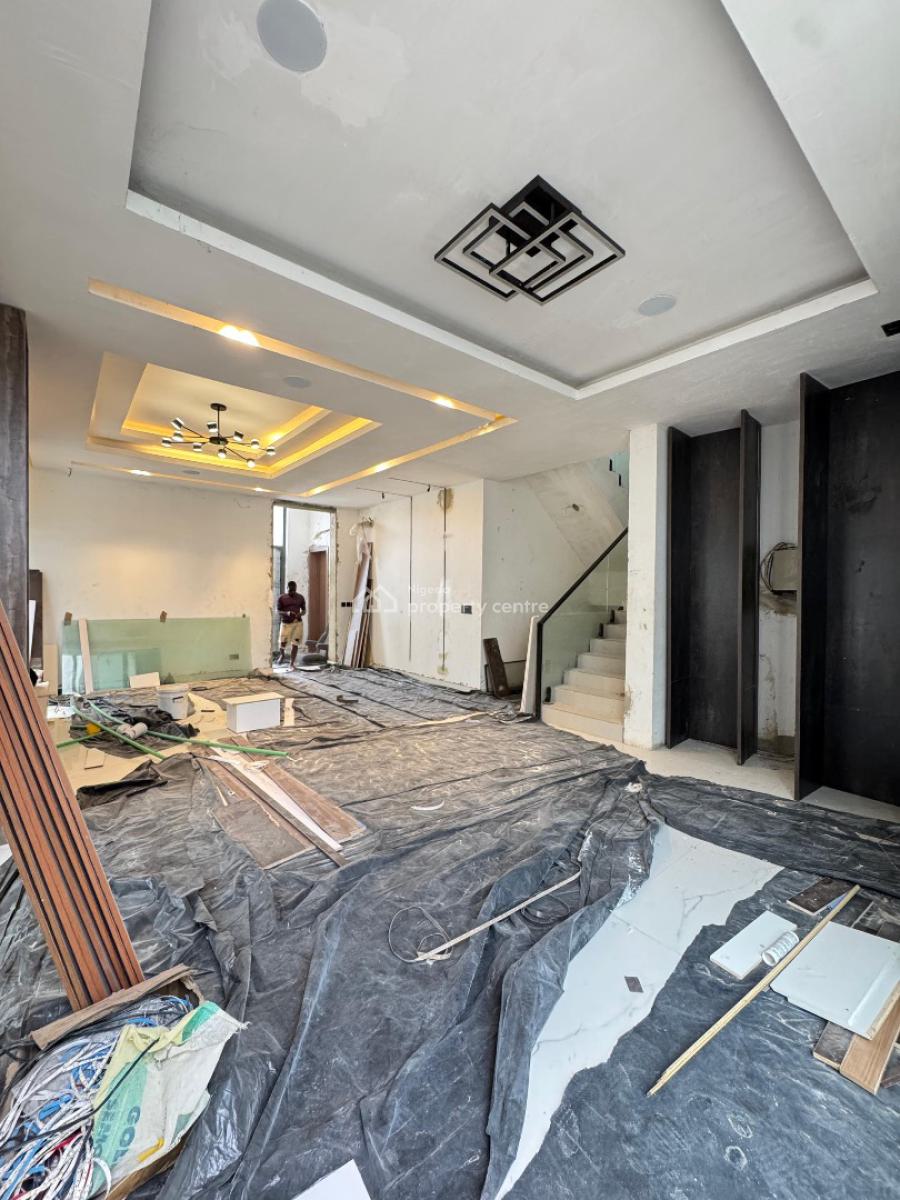 Magnificent 5 Bedroom Semi Detached Duplex with a Pool, Lounge & Cinema, Ikate Elegushi, Lekki, Lagos, Semi-detached Duplex for Sale