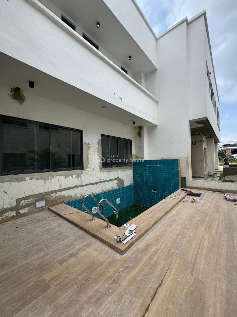 Magnificent 5 Bedroom Semi Detached Duplex with a Pool, Lounge & Cinema, Ikate Elegushi, Lekki, Lagos, Semi-detached Duplex for Sale