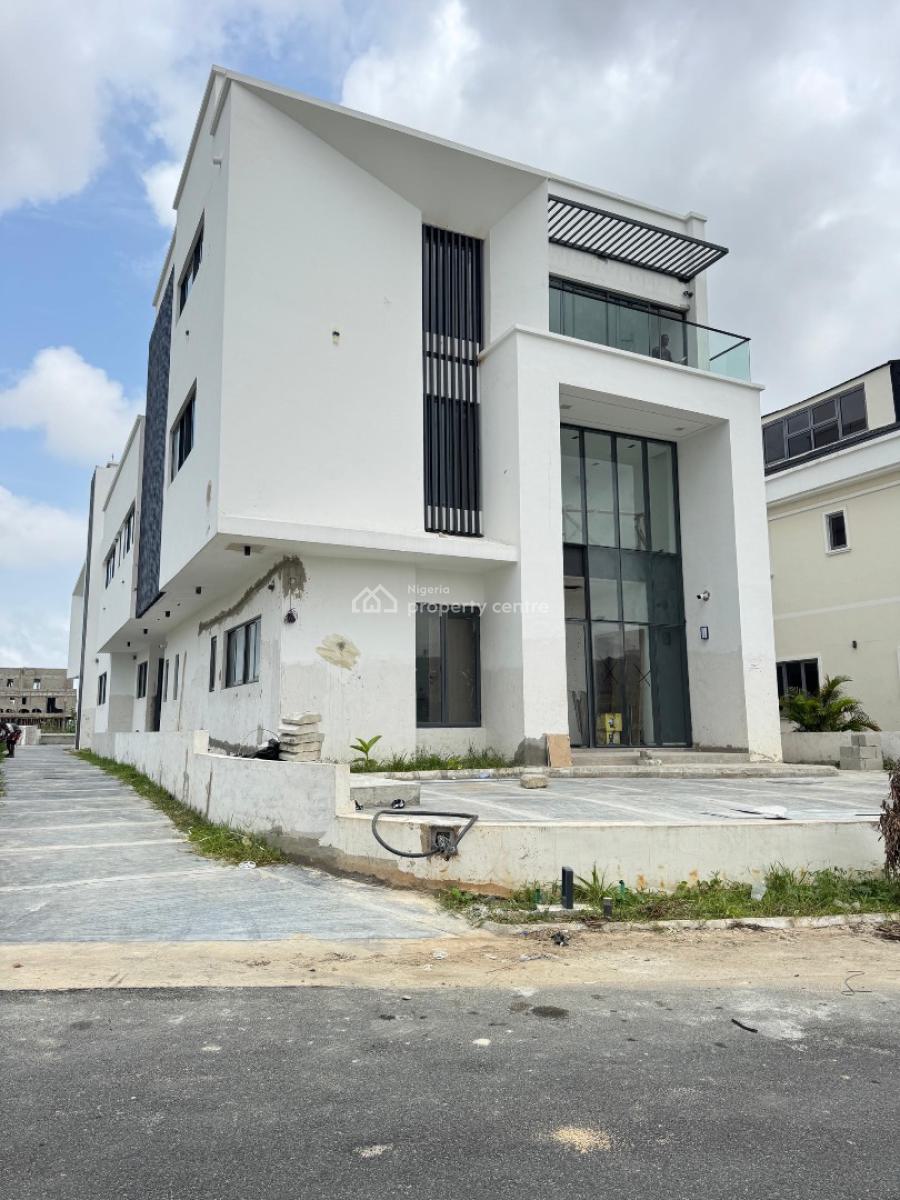 Magnificent 5 Bedroom Semi Detached Duplex with a Pool, Lounge & Cinema, Ikate Elegushi, Lekki, Lagos, Semi-detached Duplex for Sale
