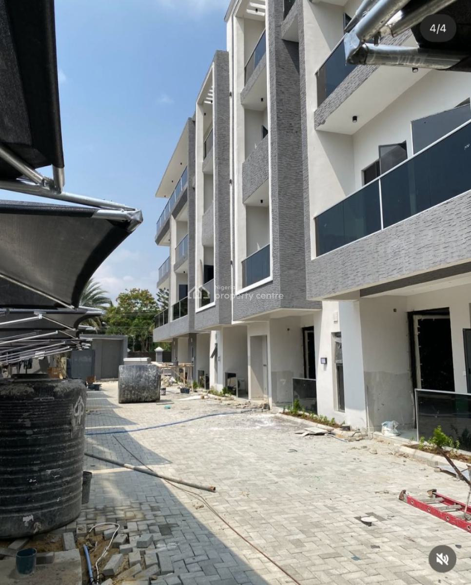 4 Bedroom Terrace with Bq in a Secured Estate, Ikoyi, Lagos, Terraced Duplex for Rent