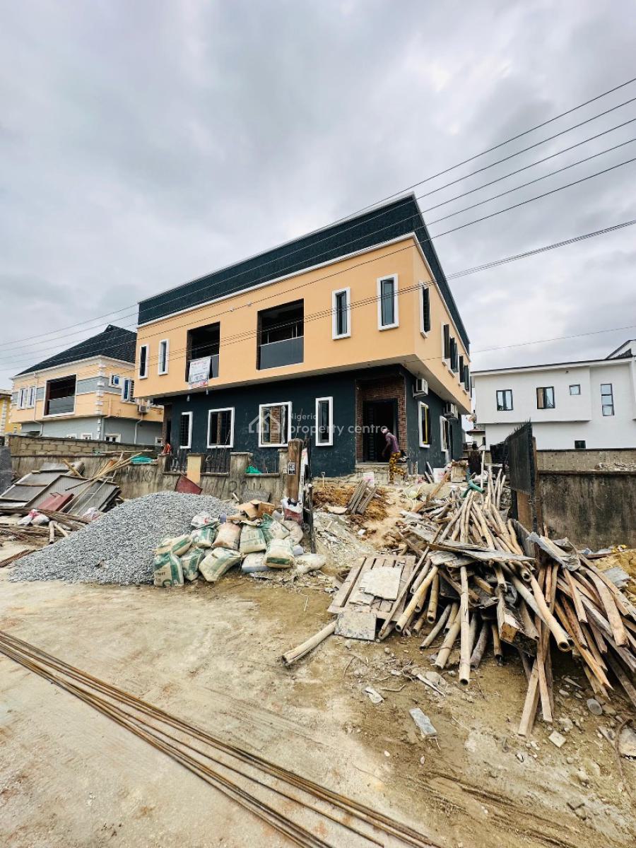 Newly Built 4 Bedroom Semi Detached Duplex in an Estate, Gbagada, Lagos, Semi-detached Duplex for Sale
