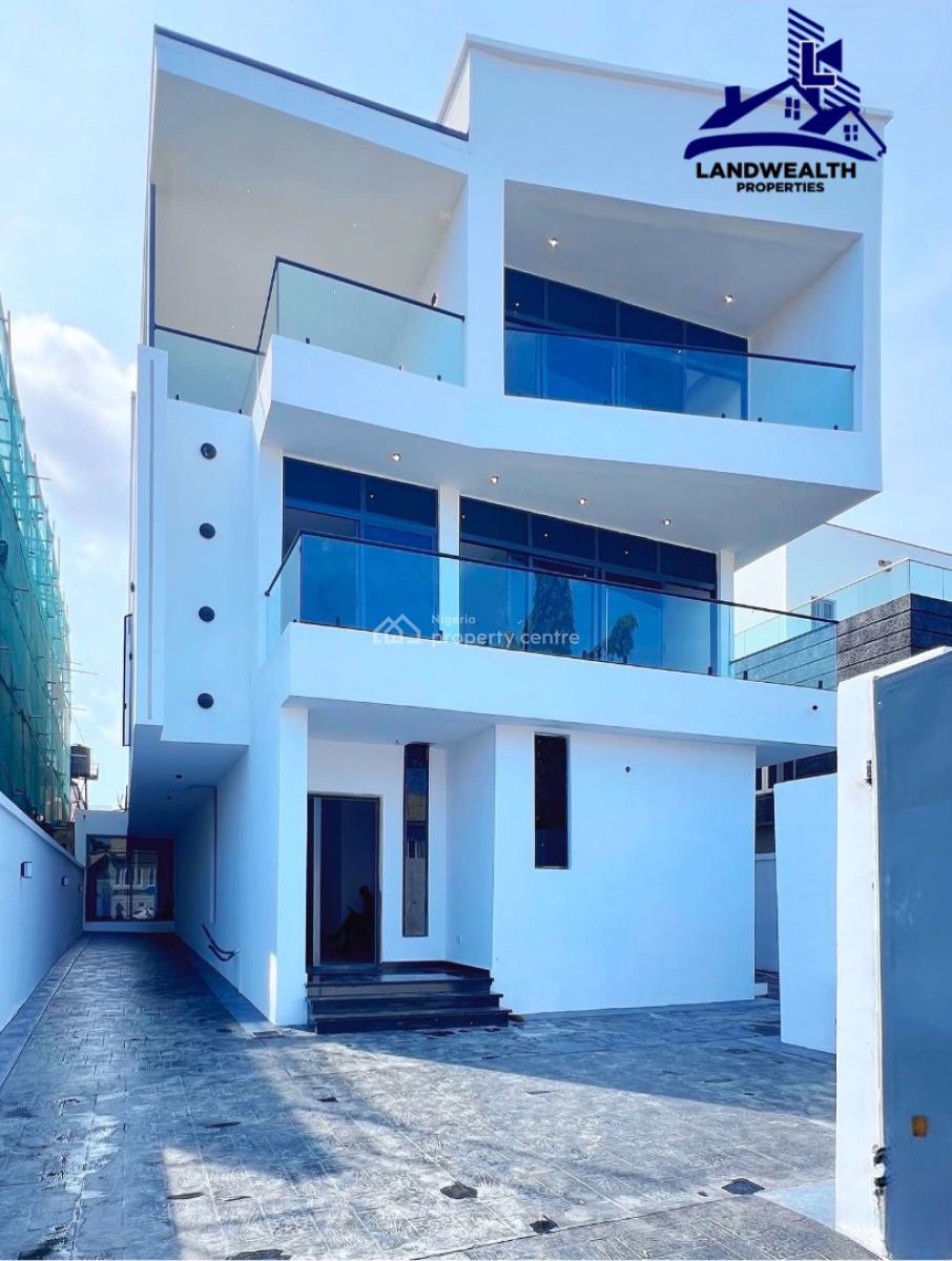 5 Bedroom Detached Duplex Pool, Cinema, Rooftop Terrace, Gym Room with Bq, Lekki Phase 1, Lekki, Lagos, Detached Duplex for Sale
