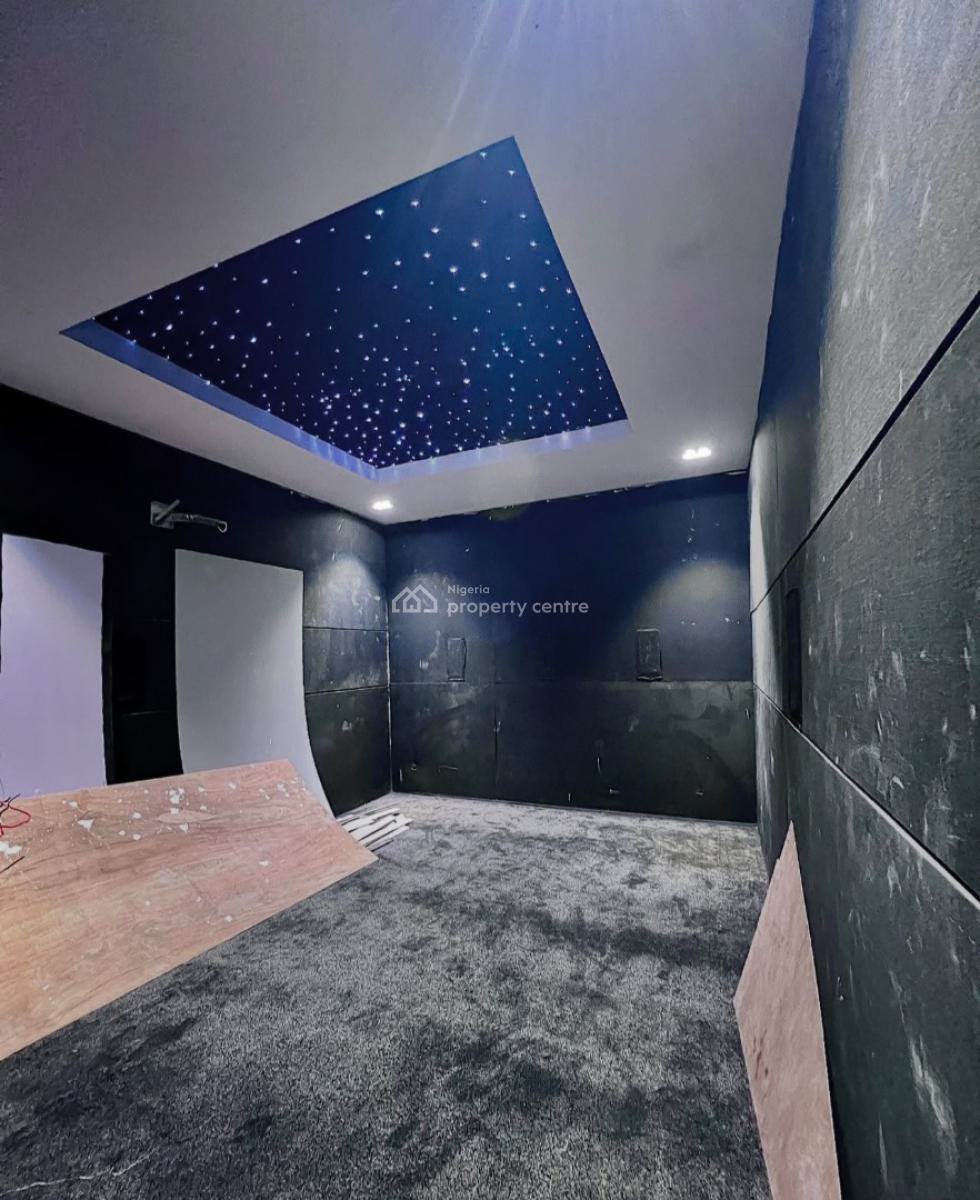 5 Bedroom Detached Duplex Pool, Cinema, Rooftop Terrace, Gym Room with Bq, Lekki Phase 1, Lekki, Lagos, Detached Duplex for Sale