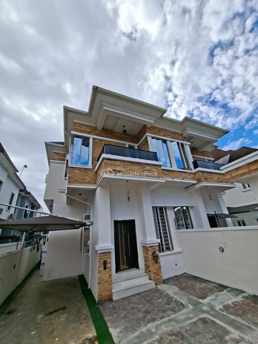 4 Bedroom Semi-detached Houses with Bq, Chevron, Lekki, Lagos, Semi-detached Duplex for Rent